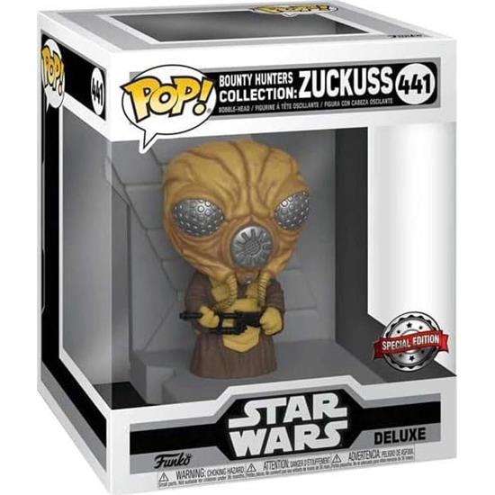 Star Wars: Zuckuss Exclusive POP! Deluxe Vinyl Figur (#441)