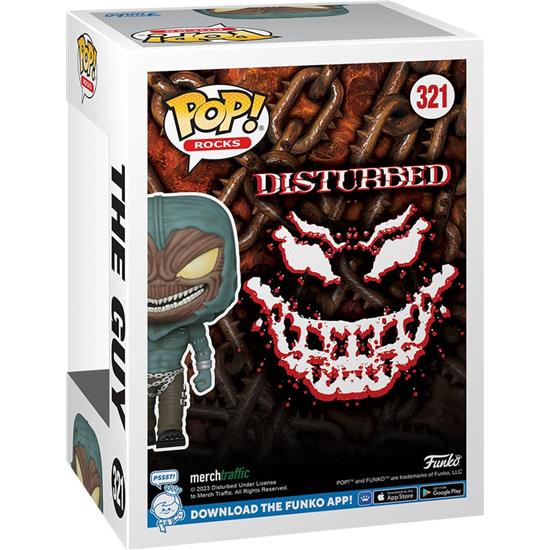 Disturbed: The Guy POP! Rocks Vinyl Figur (#321)