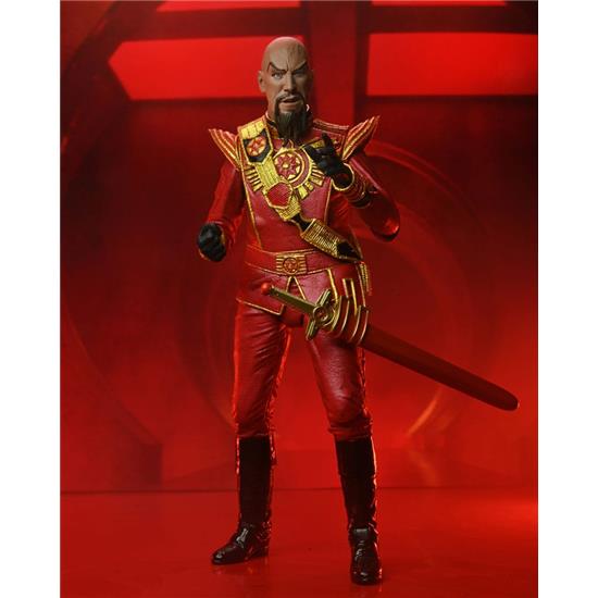 Flash Gordon: Ultimate Ming (Red Military Outfit) Action Figure 18 cm