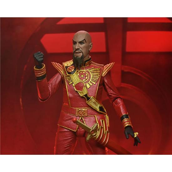 Flash Gordon: Ultimate Ming (Red Military Outfit) Action Figure 18 cm