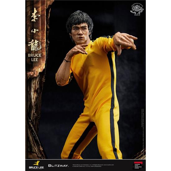Bruce Lee: Bruce Lee Statue 1/4 50th Anniversary Tribute 55 cm