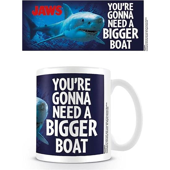 Jaws - Dødens Gab: Jaws Bigger Boat Krus