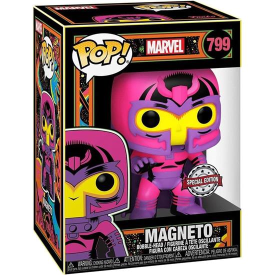 X-Men: Magneto Black Light Exclusive POP! Movie Vinyl Figur (#799)