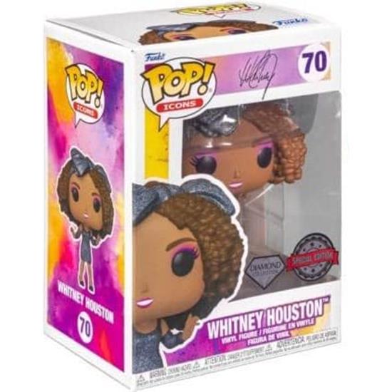 Diverse: Whitney Houston Diamond Exclusive POP! Icons Vinyl Figur (#70)