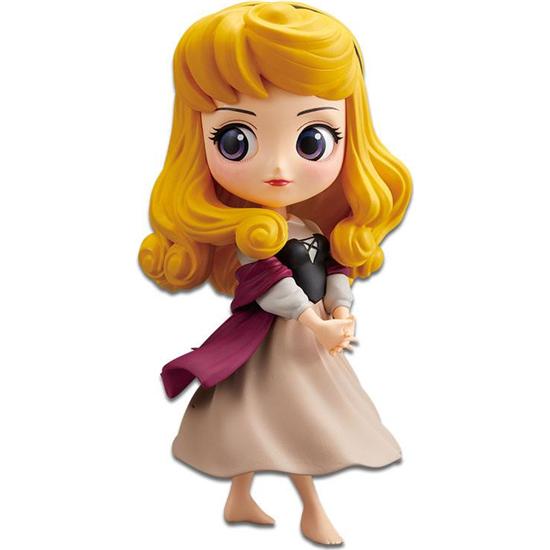 Disney: Disney Q Posket Mini Figure Briar Rose (Princess Aurora) A Normal Color Version 14 cm