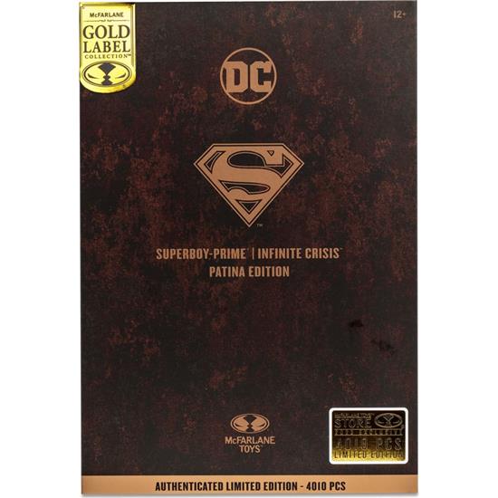 DC Comics: Superboy Prime (Patina) Gold Label Action Figure 18 cm