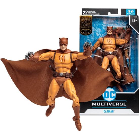 DC Comics: Catman (Villains United) Gold Label  Action Figure 18 cm