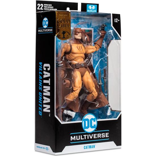 DC Comics: Catman (Villains United) Gold Label  Action Figure 18 cm