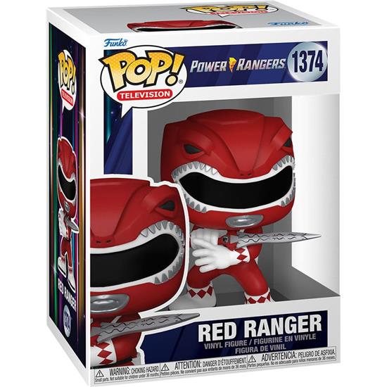 Power Rangers: Red Ranger POP! TV Vinyl Figur (#1374)