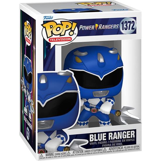 Power Rangers: Blue Ranger POP! TV Vinyl Figur (#1372)