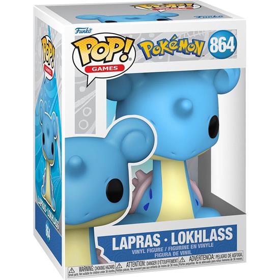 Pokémon: Lapras - Lokhlass POP! Games Vinyl Figur (#864)