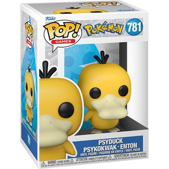 Pokémon: Psyduck Psykokwak Enton POP! Games Vinyl Figur (#781)