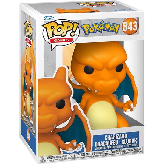 Pokémon: Charizard Dracaufeu Glurak POP! Games Vinyl Figur (#843)