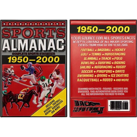 Back To The Future: Sport Almanac Ingot Limited Edition
