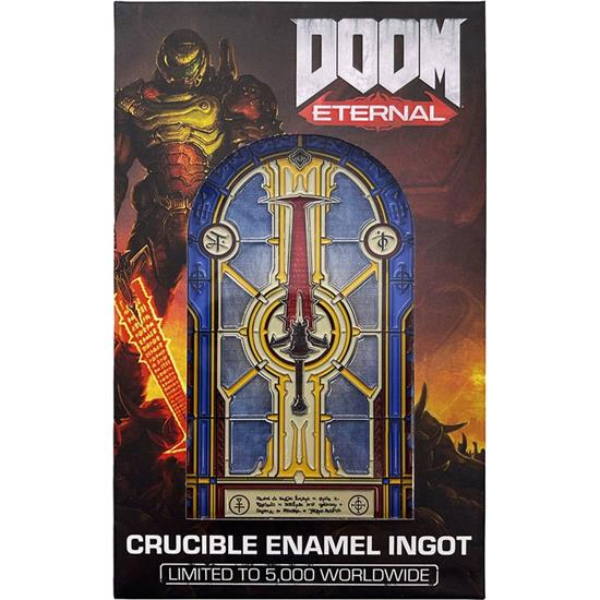 Doom: Doom Ingot Crucible Sword Stained Glass Limited Edition