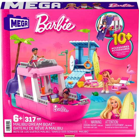 Barbie: Malibu Dream Boat MEGA Construction Set