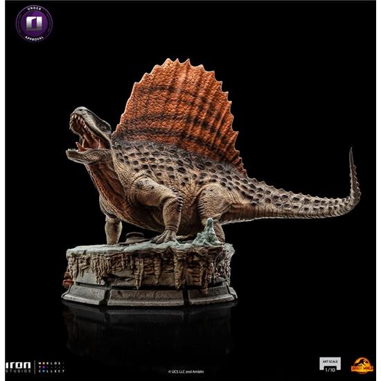 Jurassic Park & World: Dimetrodon Art Scale Statue 1/10 19 cm