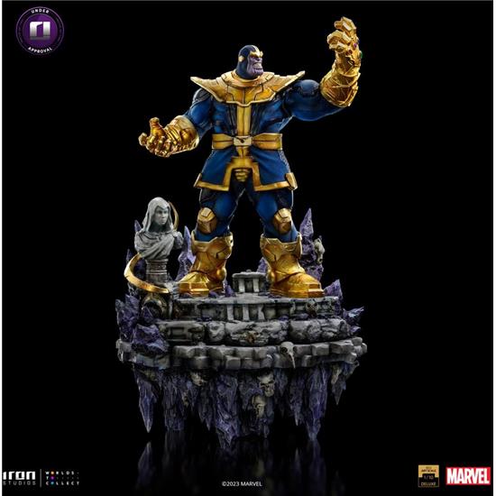 Avengers: Thanos Infinity Gaunlet Diorama Marvel Deluxe BDS Art Scale Statue 1/10 42 cm
