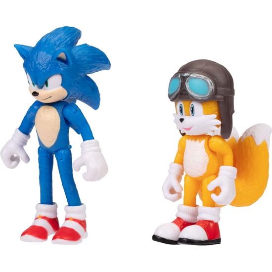 Sonic The Hedgehog: Sonic The Movie 2 Sonic & Tails in Plane Action Figures 6 cm