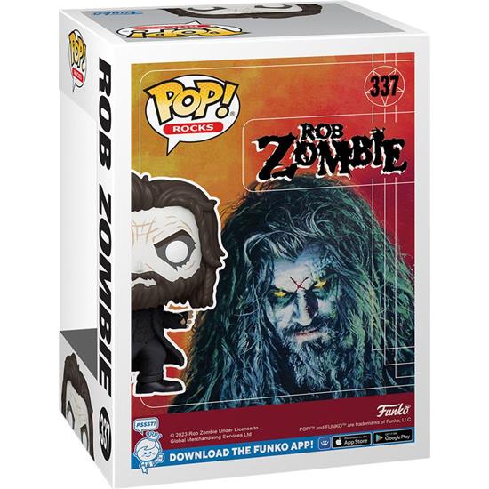Rob Zombie: Rob Zombie POP! Rocks Vinyl Figur (#337)