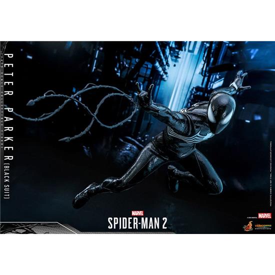 Spider-Man: Peter Parker (Black Suit) Video Game Masterpiece Action Figure 1/6 30 cm