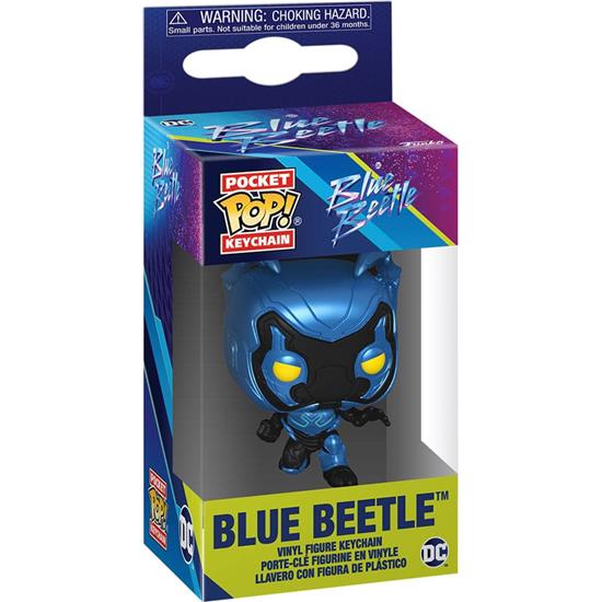 Blue Beetle: Blue Beetle Pocket POP! Vinyl Nøglering