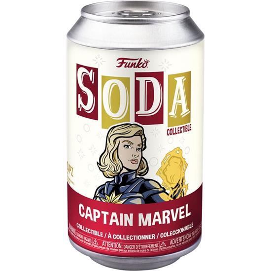 The Marvels: Captain Marvel POP! SODA Figur