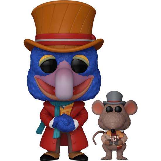 Muppet Show: Charles Dickens (Gonzo) w/Rizzo POP! Movies Vinyl Figur (#1456)