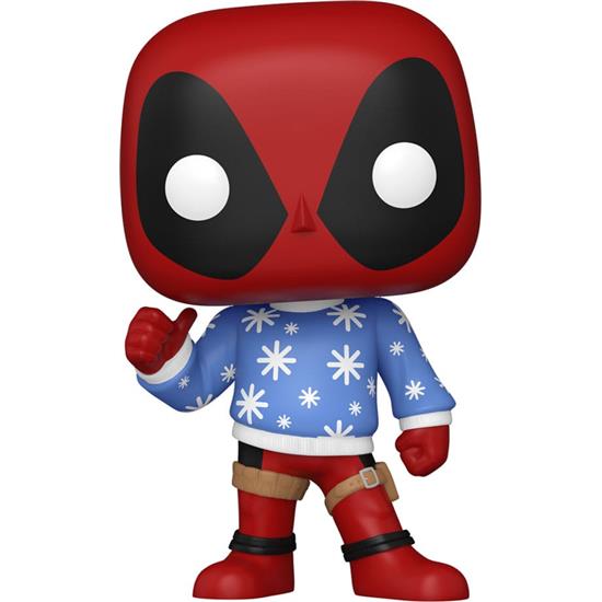 Deadpool: Deadpool i julesweater POP! Holiday Vinyl Figur (#1283)