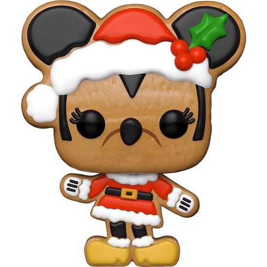 Jul: Minnie Mouse Gingerbread POP! Holiday Vinyl Figur (#1225)