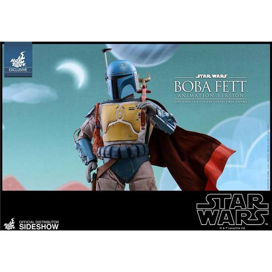 Star Wars: Star Wars Television Masterpiece Action Figure 1/6 Boba Fett Animation Ver. Sideshow Exclusive 30 cm