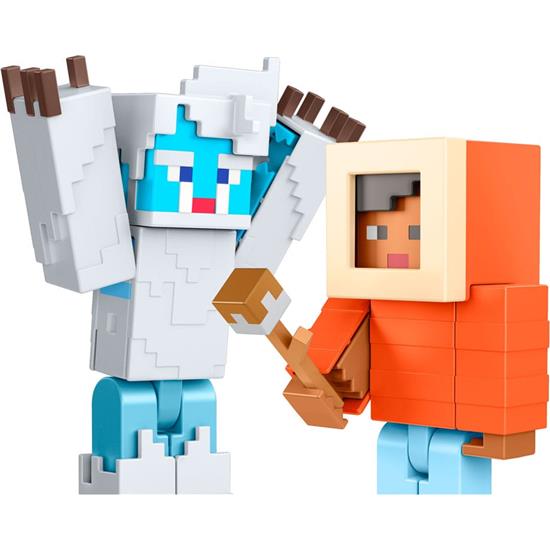 Minecraft: Mount Enderwood Yeti Scare Creator Series Action Figure Expansion Pack 8 cm