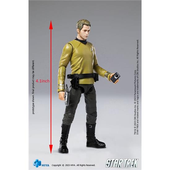 Star Trek: Captain Kirk Mini Action Figure 1/18 10 cm