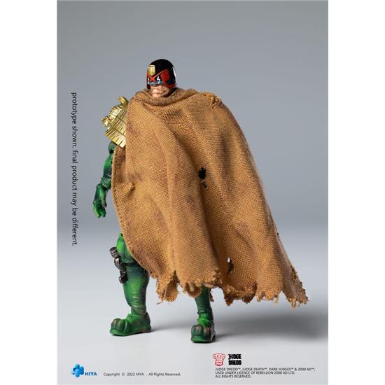 2000 AD: Judge Dredd Cursed Earth Judge Dredd Mini Action Figure 1/18 10 cm