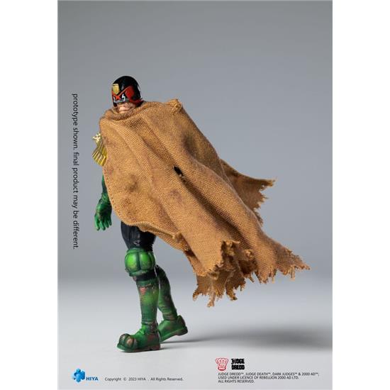 2000 AD: Judge Dredd Cursed Earth Judge Dredd Mini Action Figure 1/18 10 cm