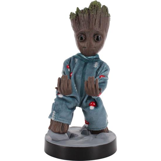 Guardians of the Galaxy: Pyjama Baby Groot Cable Guy 20 cm