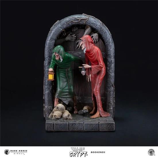 Tales from the Crypt: Crypt-Keeper, Vault-Keeper & The Old Witch Bogstøtter 21 cm