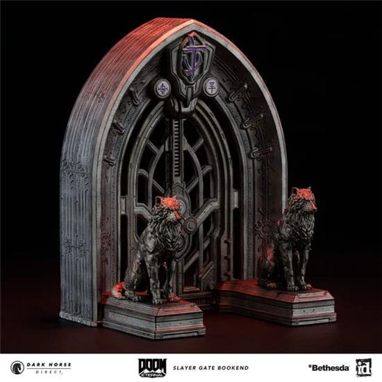 Doom: Slayer Gate Bogstøtter 23 cm