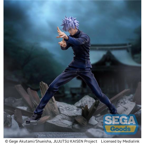 Manga & Anime: Satoru Gojo Cursed Technique Lapse - Maximum Cursed Energy Output: Blue Statue 19 cm