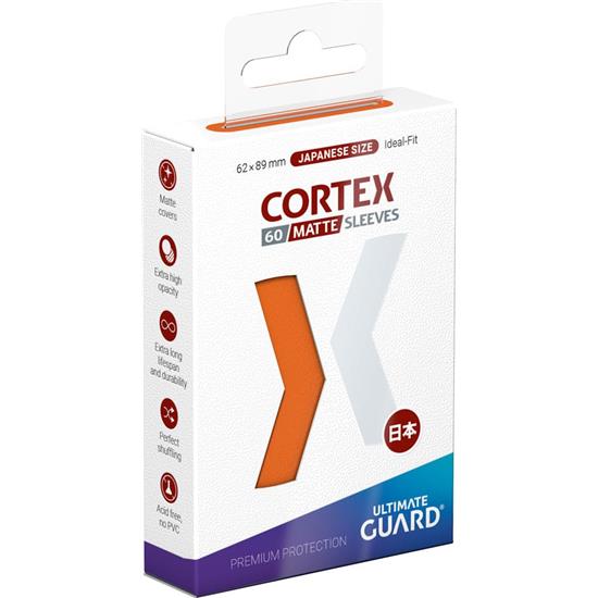 Diverse: Cortex Sleeves Japanese Size Matte Orange (60)