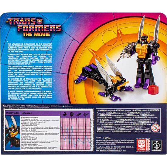 Transformers: Kickback Retro Action Figure 14 cm