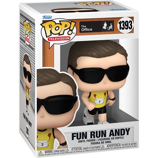 Office: Fun Run Andy POP! TV Vinyl Figur (#1393)