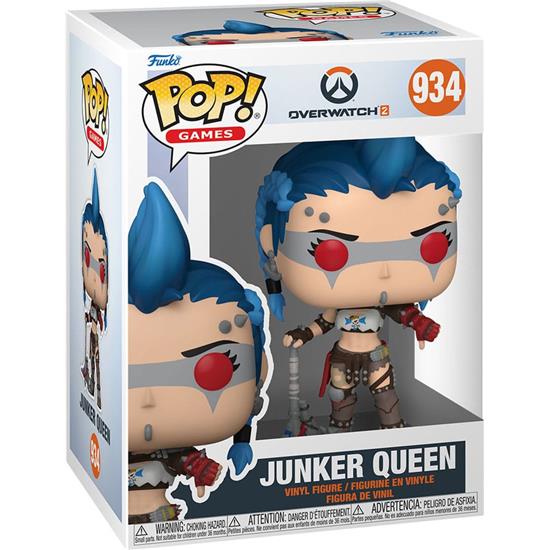 Overwatch: Junker Queen POP! Games Vinyl Figur (#934)