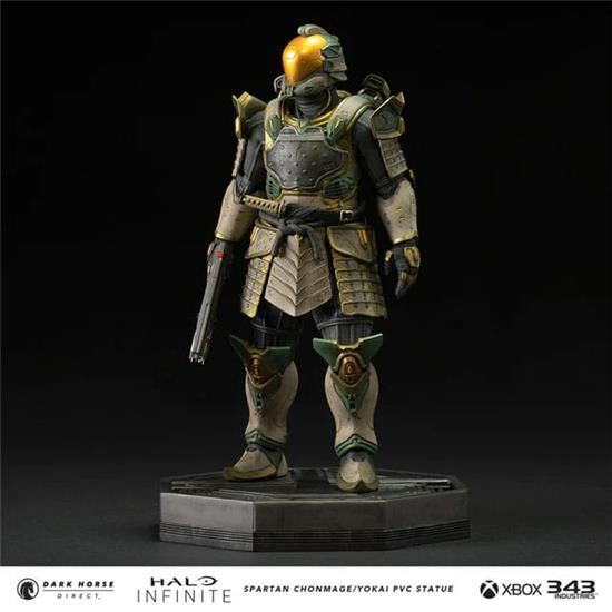 Halo: Spartan Chonmage/Yokai Statue 25 cm