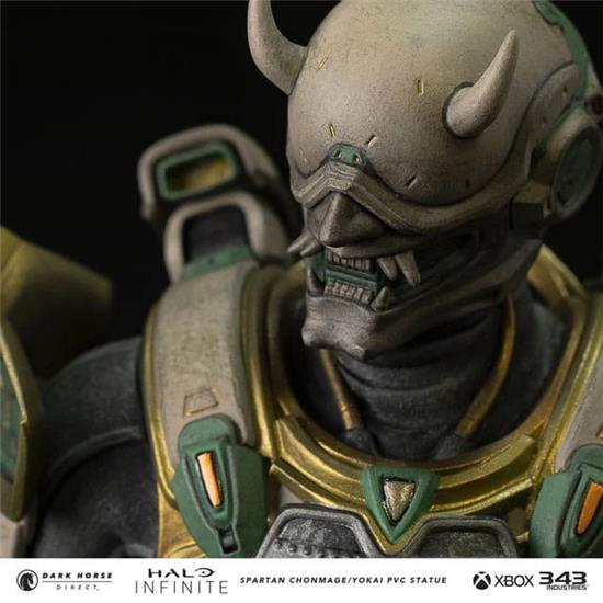 Halo: Spartan Chonmage/Yokai Statue 25 cm