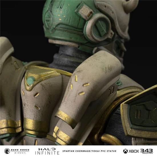 Halo: Spartan Chonmage/Yokai Statue 25 cm