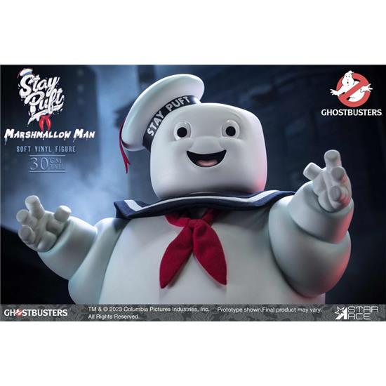 Ghostbusters: Stay Puft Marshmallow Man Normal Version Soft Vinyl Statue 30 cm