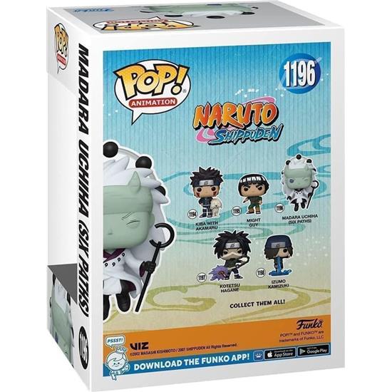 Manga & Anime: Madara Uchiha (Six Paths) POP! Animation Vinyl Figur (#1196)