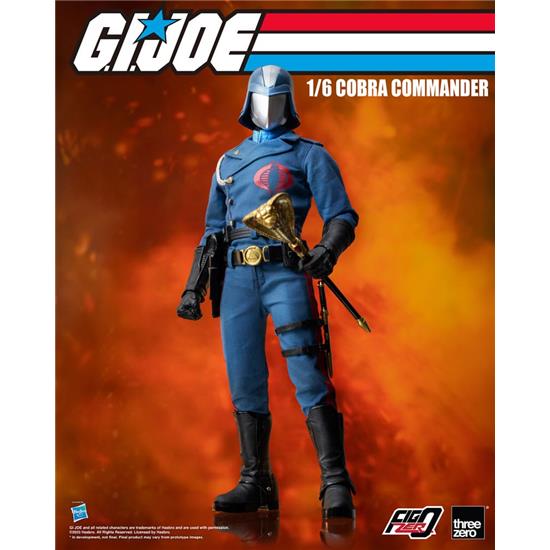 GI Joe: Cobra Commander FigZero Action Figure 1/6 30 cm