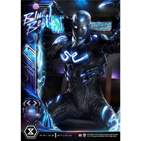 Blue Beetle: Blue Beetle Deluxe Version Museum Masterline Series Statue 1/3 66 cm